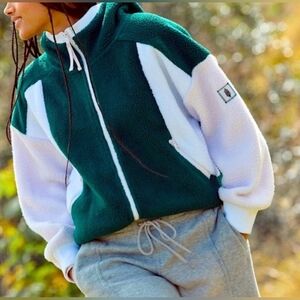 NWT Free People Hit The Slopes Zip-Up Hoodie